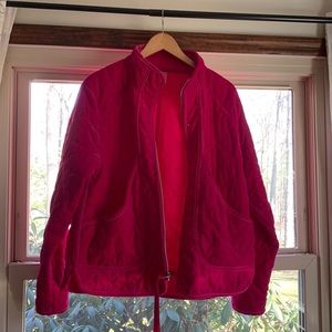 Calia Quilted Velour Jacket
